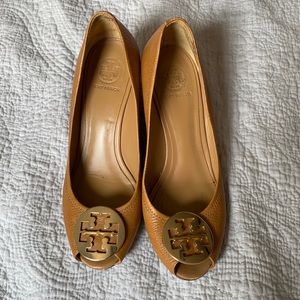 Tory Burch Claire Peep Toe Wedge Heel